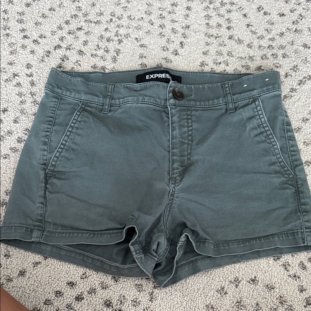 Express Shortie Mid Rise - Size 0